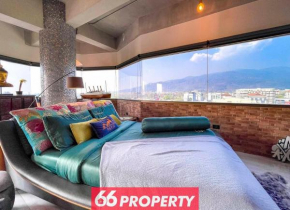 New York Luxury Loft with Panoramic Mountain View on Nimman